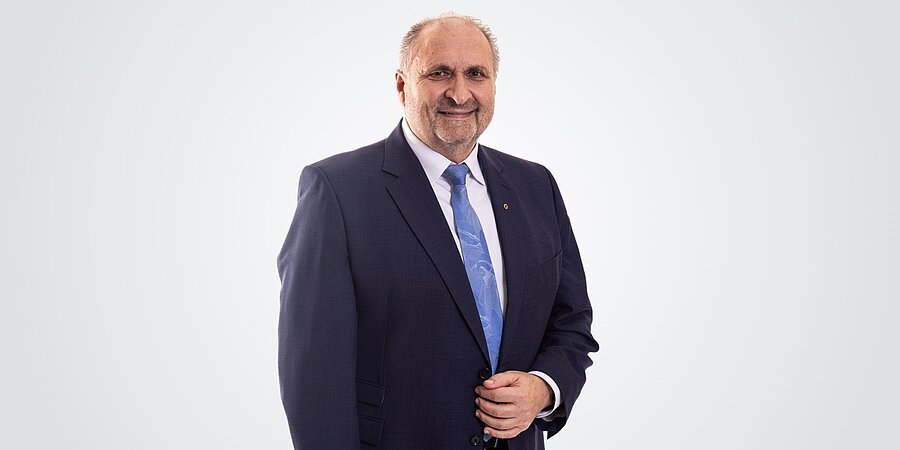 Portraitfoto Hans Peter Wollseifer, Vorstandsvorsitzender IKK e.V.