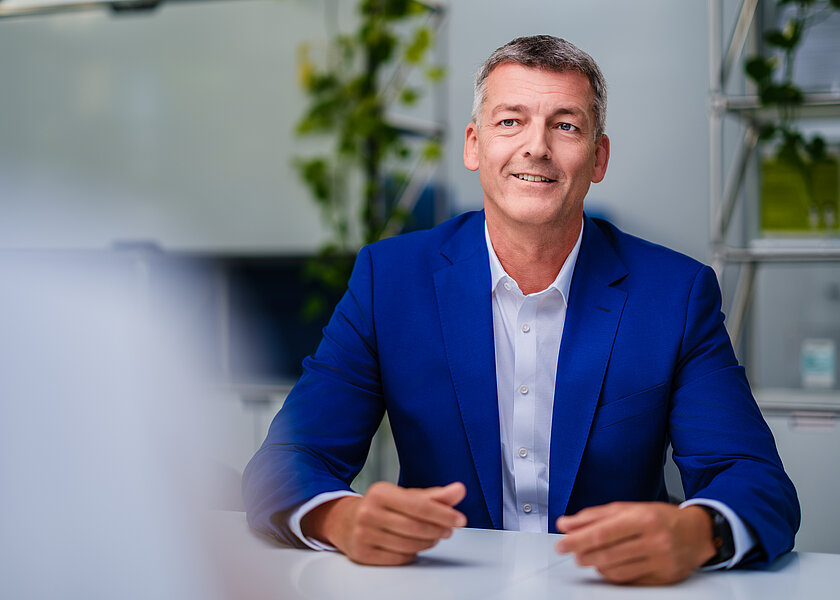 Portraitfoto Frank Hippler, Vorstandsvorsitzender IKK classic