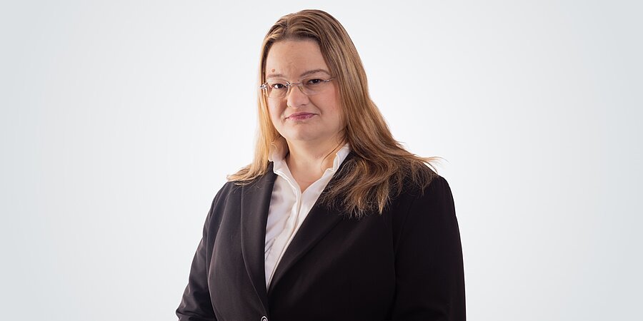 Portraitfoto Cordelia Koppe, Bereich Arzneimittel IKK e.V.